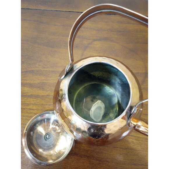 Vintage Copper Tea Kettle, Made in India - Picture 3 of 4